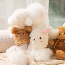 Elegant Black & White Checkered Dog Collar with Bow Tie