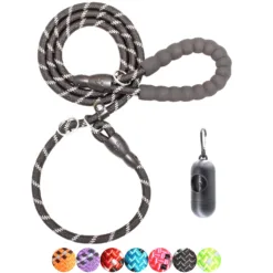 Padded Anti‑Slip Leash – Pet (Necklace & Leash)