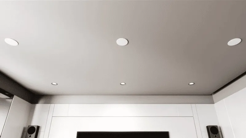 Loa âm trần giúp tiết kiệm không gian Loa âm trần giúp tiết kiệm không gian