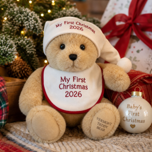 Vermont Teddy Bear First Christmas Bear