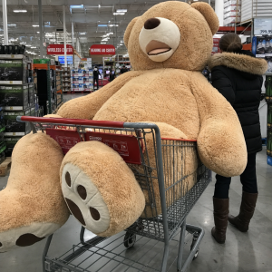 Costco giant teddy bear